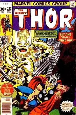Buy Thor (1962) # 263 (5.0-VGF) 1977 • 6.75£