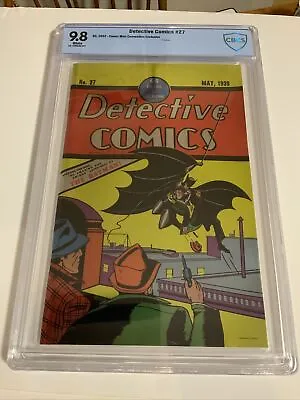 Buy Detective Comics #27 FOIL Facsimile Edition CBCS 9.8 2022 DC Comics. • 104.55£