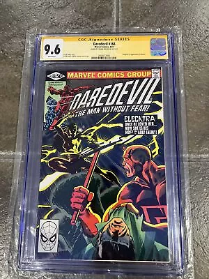 Buy Daredevil #168 First Appearance Of Elecktra Cgc Ss 9.6 Signed Frank Miller 1981 • 909.20£