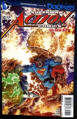 Buy Action Comics (2nd Series) #33 VF/NM; DC | We Combine Shipping • 2.97£