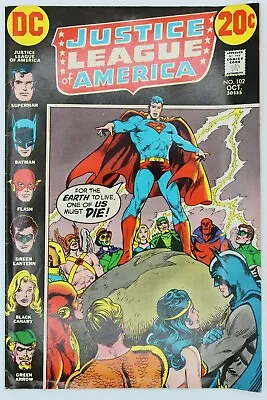 Buy 1972 Justice League Of America #102 Comic Book • 27.57£