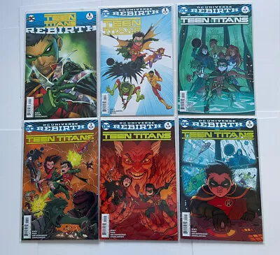 Buy Teen Titans Rebirth 1 (cover A) And 1-5 (variant Covers). New. Unread. • 25.95£