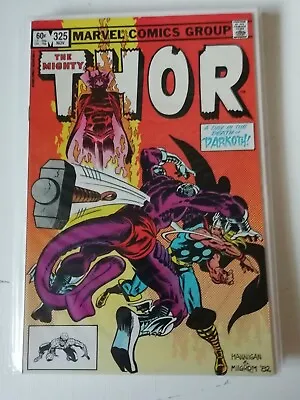 Buy Marvel The Mighty Thor - Number 325 - NOV 1982 Near Mint Bagged And Boarded.  • 5.99£