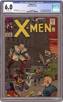 Buy Uncanny X-Men #11 CGC 6.0 1965 3937999025 1st App. The Stranger • 347.79£