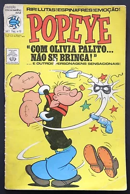 Buy Popeye - Escaravelho Azul Vol.1 #19 1971 - Rare Brazilian Comics • 12.01£