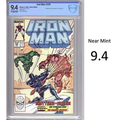 Buy Iron Man #229 - Key Comic & Death Of Titanium Man! - CBCS 9.4 - Brand New Slab! • 52.83£