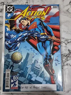 Buy ACTION COMICS #1000 (2018) 1970’s Variant Cover - DC Comics / 1st Rogal Zaar • 2£