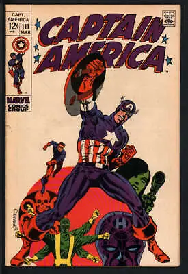 Buy Captain America #111 6.5 // Jim Steranko Cover Marvel Comics 1969 Id: 59239 • 61.64£