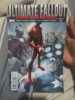 Buy ULTIMATE FALLOUT #4 1st APP OF MILES MORALES Marvel 1st Print 2011 • 380£