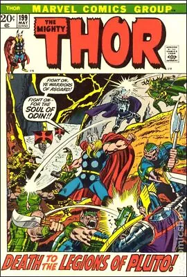 Buy Thor #199 VG 4.0 1972 Stock Image Low Grade • 8.30£