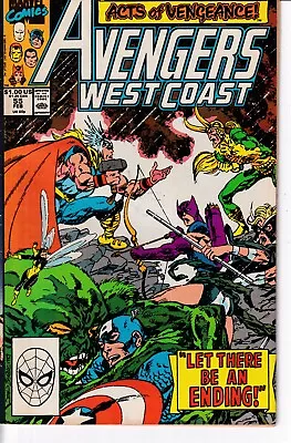 Buy Avengers West Coast #55 Marvel Comics • 10.99£