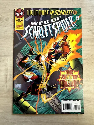 Buy Marvel Comics, Web Of Scarlet Spider # 3,  1995, Part 1 Of 3 - VF/NM 9.0 • 4.50£