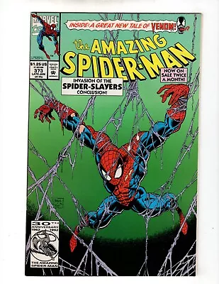 Buy Marvel Comics The Amazing Spider-Man Volume 1 Book #373 VF+ 1993 • 1.97£