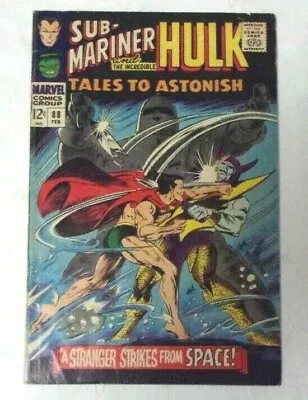 Buy Tales To Astonish 1967 #88 Sturdy Vg Subby Vs Attuma,hulk Vs. Boomerang • 16.79£