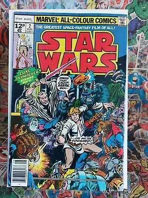 Buy STAR WARS #2 FN/VF 1977 1st OBI WAN KENOBI Marvel • 42.95£