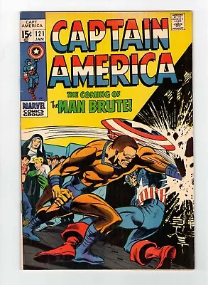 Buy Captain America #121 8.0 Vf 1970 • 36.03£