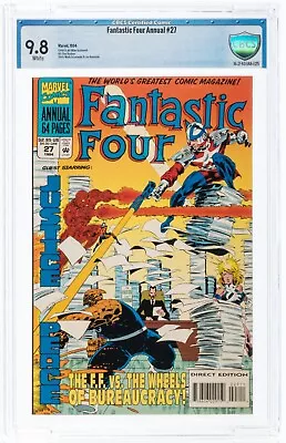 Buy Fantastic Four Annual 27 CBCS 9.8 Marvel 1994 Early Mobius TVA Appearance 🔥 Cgc • 62.46£