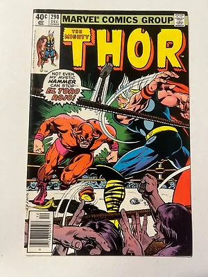 Buy The Mighty Thor #290 The Eternals Saga Ix Keith Pollard Cover Art 1979 • 8.04£