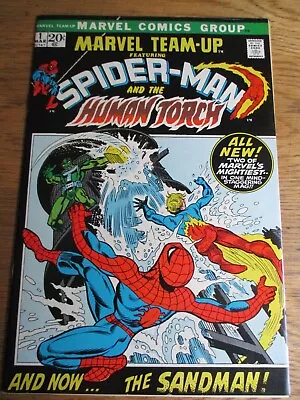 Buy Marvel Team Up # 1  1972 First Issue.spider-man & Human Torch • 120£