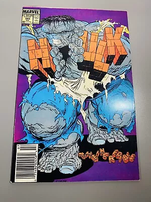 Buy Incredible Hulk #345 Todd McFarlane Newsstand GIANT Marvel 1988 NM WP 1st Print • 71.95£