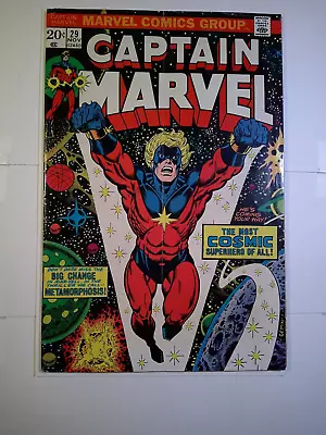 Buy Captain Marvel #29, Starlin, Mark Jewelers, F • 41.82£