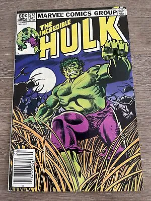 Buy Incredible Hulk 273 High Grade Buscema Marvel Bronze Age Newsstand Bin • 3.95£