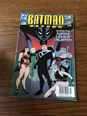Buy Batman Beyond #21 Newsstand Variant 1st Appearance Of Justice League Unlimited • 16.06£