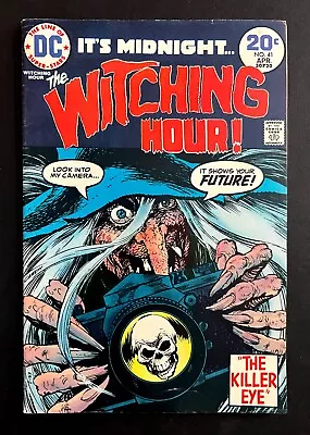 Buy THE WITCHING HOUR #41 Nice Copy Great Nick Cardy Cover Art Horror Comic DC 1974 • 14.15£