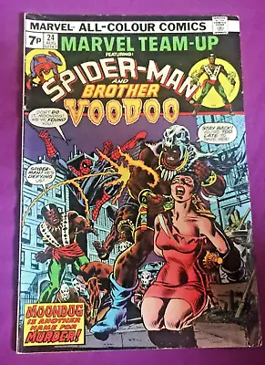 Buy Free P&P; Marvel Team-Up #24 (Aug 1974 ):Spider-Man And Brother Voodoo! • 5.99£