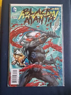 Buy Aquaman #23.1 / Black Manta #1 / DC Comics / Non-3D / Nov 2013 • 0.99£
