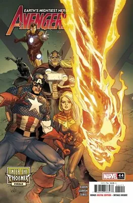Buy AVENGERS ISSUE 44 - FIRST 1st PRINT ENTER THE PHOENIX FINALE - MARVEL COMICS • 4.95£
