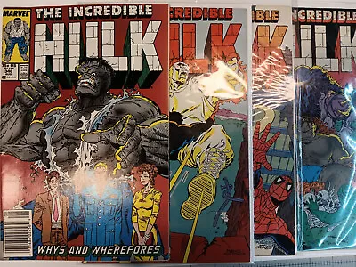 Buy The Incedible Hulk #346-350 Modern Age Marvel Comics Todd McFarlane Marvel Comic • 15.77£