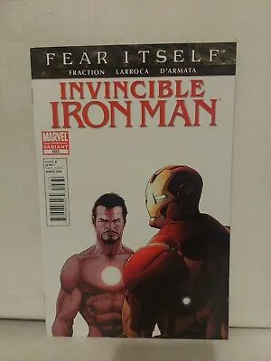 Buy Invincible Iron Man #503 2nd Print Variant Cover 2011 • 9.99£