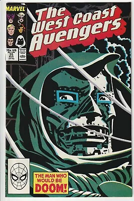 Buy West Coast Avengers 35 (1985 Marvel) Tales To Astonish Part 3 Dr Doom  • 7.32£
