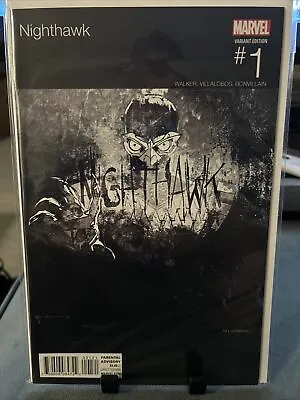 Buy Nighthawk #1 Bill Sienkiewicz Hip Hop Variant Marvel 2016 • 31.62£