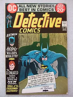 Buy Detective Comics  #426    Killer's Roulette   Includes An Elongated Man Story. • 14.99£