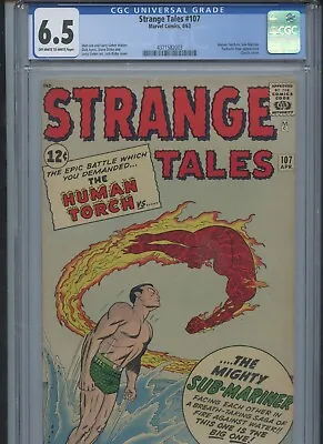 Buy Strange Tales #107 1963 CGC 6.5 • 300.81£