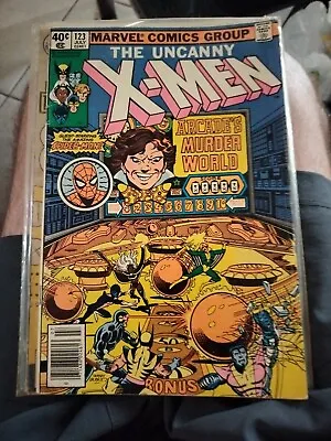 Buy Uncanny X-men # 123 1979 FN/VF Murderworld • 14.48£