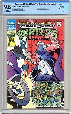 Buy Teenage Mutant Ninja Turtles Adventures Reprints #4 CBCS 9.8 1989 21-2CD884F-002 • 98.83£