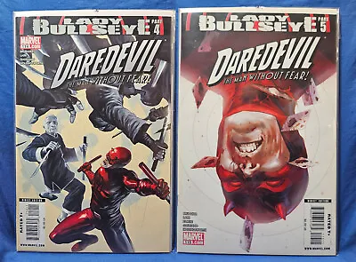 Buy Daredevil #114 & 115 2009 Marvel Comics Lady Bullseye Part 4 5 VF+ • 3.15£