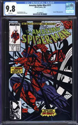 Buy Amazing Spider-man #317 Cgc 9.8 White Pages // Marvel Comics 1989 • 182.70£