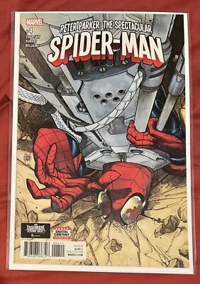 Buy The Spectacular Spider-Man #4 Marvel Comics 2017 Sent In A Cardboard Mailer • 3.99£