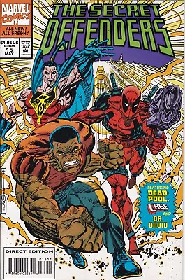 Buy SECRET DEFENDERS (1993) #15 *complete With Trading Cards* - Back Issue • 8.99£