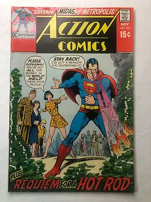 Buy ACTION COMICS 394 Nov 1970 Superman Vintage Bronze Age DC Very Nice Condition! • 25.30£
