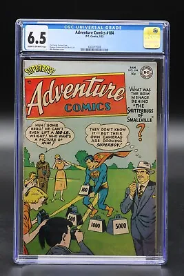Buy Adventure Comics (1938) #184 Mortimer Superboy CGC 6.5 Blue Label Cream/OW Pages • 201.07£