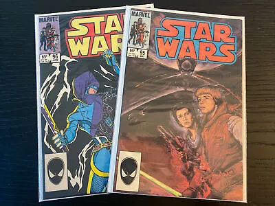 Buy Star Wars #95 (NM) & 96 (NM-) Marvel 1985 Comics • 35.58£