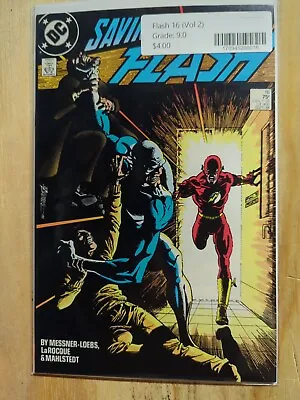 Buy Flash #16 Vol. 2 9.0 Dc Comic Book Cm2-91 • 1.59£
