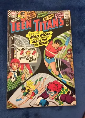 Buy Free P & P; Teen Titans #7, Feb 1967: 1st Appearance The Mad Mod! (KG) • 14.99£