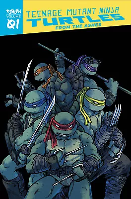 Buy Teenage Mutant Ninja Turtles Reborn Vol 1 From The Ashes TPB Graphic Novel • 15.97£