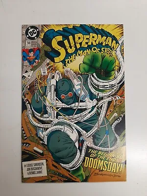 Buy Superman The Man Of Steel #18 1st Full App Doomsday • 25£